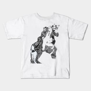 the prancing horse Kids T-Shirt